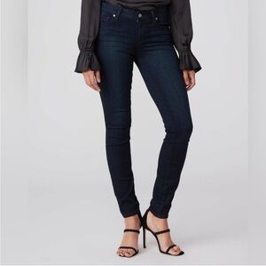 Paige Dark Blue Ultra Skinny Verdugo Jeans